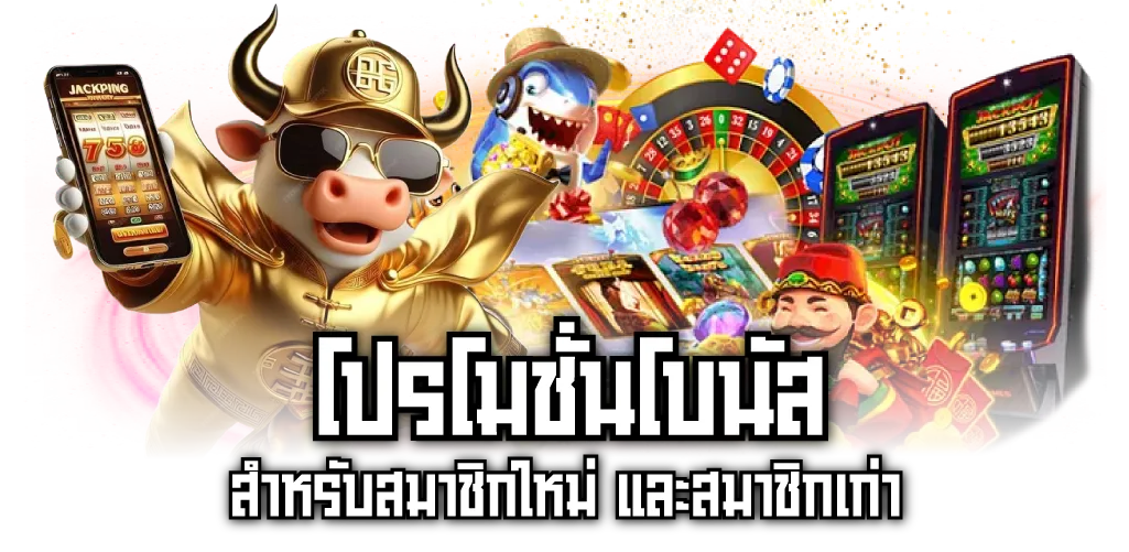 โปรโมชั่นโบนัส สำหรับสมาชิกใหม่ และสมาชิกเก่า